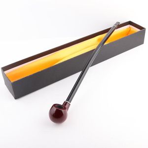 New Hot-selling Rosewood Long-pole Pipe Long-abundance Solid-wood Filtration Reading Pipe Classic Cigarette Factory Direct Sale