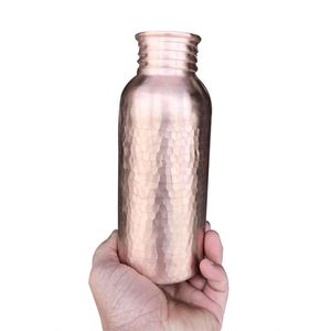 Personalizado garrafa de água clássico espessamento Pure Garrafa Cor cobre martelado Água MM espessura do isolamento