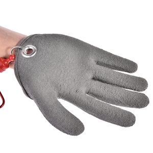 Fashion-Catching Gloves Anti-Slip Vattentät PE Nylon Fiskehandskar Anti-Cut Bite Handskar Anti-Prick Fiske Tools Accessorie