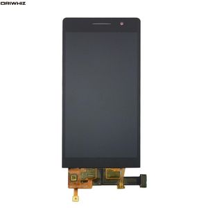 Oriwhiz Black White para Huawei P6 LCD Display + Digitalizador de tela de toque Conjunto de painel de vidro para Huawei Ascend P6