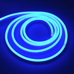 220 V Neon Light Strip Elastyczne Outdoor Christmas Wakacje Wakacje Fairy Led Strip Line Tube SMD 2835 120leds / M Lampa taśmy z mocą UE