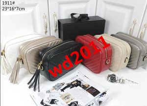 Högkvalitativa handväskor för kvinnor Crossbody-väska Disco-axelväska Fransad väska Handväska