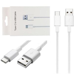 Novo Carregador de Cabo USB Hot 3a Tipo C Micro V8 Cabos USB Cabo de carregamento de dados para S9 S10 Nota 10 Huawei Xiaomi com caixa de varejo 1m