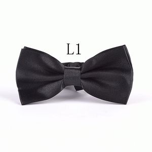 Nowy styl Mężczyźni Bow Tie Wediing Boy Krawat Solid Color Biały / Czarny / Czerwony Ciemny / Czerwony / Srebrny / Szary / Purpur / Pink Wedding Party B1