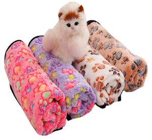 3 Tamanho Pet Cat cobertores e toalha Dog Kennel Mat Pet Blanket Outono e Inverno Quente Coral Velvet XD23505