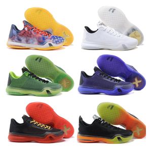 scarpe da basket mamba 10 scarpe da uomo sneakers da allenamento deadstock per sempre jings yakuda blackout think pink