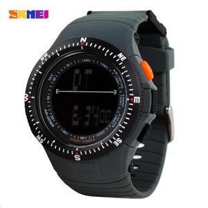 SKMEI 0989 Men Sports Watches Fashion Watch Men Casual Quartz Clock LED Digital Waterproof Military Wristwatches LY191213