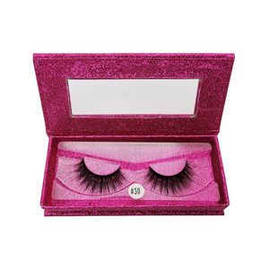 Hotsell 1 Par 3D Faux Mink Eyelashes Volume Macio Falso Eyelash Extensão Handmade Wispy Fluffy Falso Cílios Cílios Maquiagem