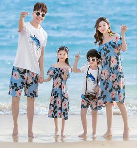 Jeff store Family Matching Outfits 편안한 최고 품질의 2019 신작