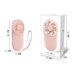 Rechargeable Portable Pocket Mini Fan Hand Held Travel Air Cooler Mini Fans USB Charging Outdoors