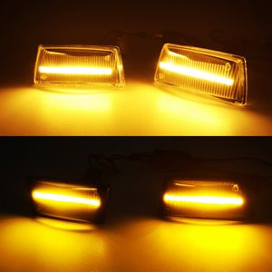 1 para do Chevroleta Cruze J300 Aveo T300 Orlando dla Cadillac BLS LED Dynamic Turn Signal Light Side Fender Marker Sekwencyjny Mruger