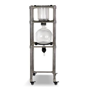 ZZKD Lab levererar glasvakuumsugfilter Enhet med rostfritt stålram 10l-50L Max-Vacuum 0,098MPa