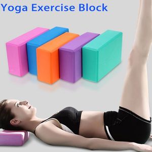 US Stock EVA Gym Blocks Foam Brick Training Exercise Fitness Set Tool Yoga Bolster Pillow Cushion Stretching Body Shaping Health Training