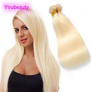 Cabelo humano 10A da Malásia 613# Belas e sedosas extensões retas de cabelo virgem Remy Hair 95-105g/peça reta 8-30 polegadas Yiruhair
