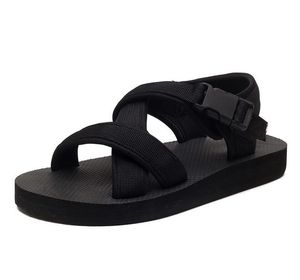 Fashion New Unisex Casual Tacco piatto Gli studenti respirano all'aperto Vietnam Scarpe da spiaggia Sandali con cinturino alla caviglia Sliper Taglia 35-44