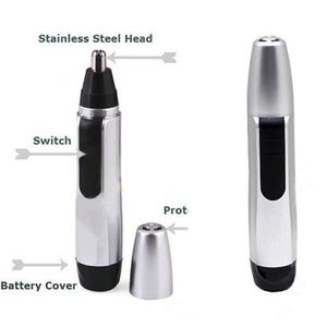 Electric Nose Ear Twarz Włosów Trymer Shaver Clipper Cleaner Nose Ear Twarzy Trymer Włosów Golarka Clipper Cleaner Hot Sale B682