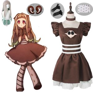 Anime toalettbunden Jibaku Shounen Hanako-kun Yashiro nene tea party dress cosplay kostym kostym