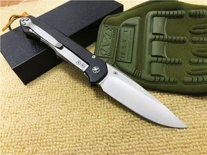 В Наличии! DHL Shipping High End Lochsa Design складной нож D2 Satin Drop Point Blade T6061 алюминиевая ручка EDC карманный нож