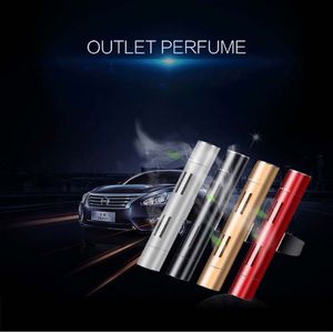 Bil Air Freshener Auto Perfume Vents Clip Diffuser Purifier Aromaterapi Vent Conditioner Outlet Solid doft med Retail Box