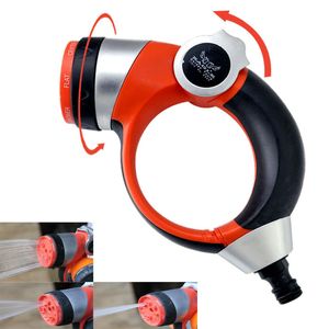 7 de pulverização Função Handle push ajustável spray Bico Jardim High Pressure rega pulverizador