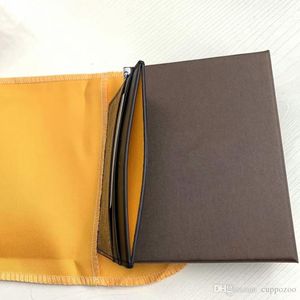 Mens Wallet Business Card Holder Multi-card-bit ID Cardholder Leather Cow Pickup