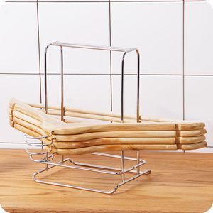 Wholesale standing hanger holder for sale - Group buy Clothes Hanger Organizer Rack Sturdy Stainless Steel Free Standing Clothes Caddy Storage Rack Holder Stacker for Wardrobe Closet Room Tidi