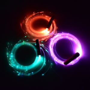 Venta al por mayor de Mascarello 2 paquete de fibra óptica danza Whip Light-up llevó las luces del partido del delirio de baile favor de partido