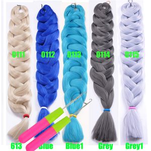 Xpression Braiding Hair Synthetic Hair Weave Jumbo Braids Ultra Braids Bulks Cheveux 82inch Crochet Hair 165 gram Single Color Dhgate