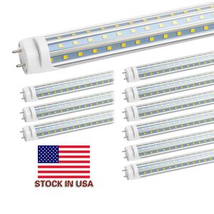 US STOCK 4ft 1.2m 1200mm T8 t10 t12 Led Tube Lights High Super Bright 60W Led Fluorescent Tube Bulbs lamp AC 85-277V