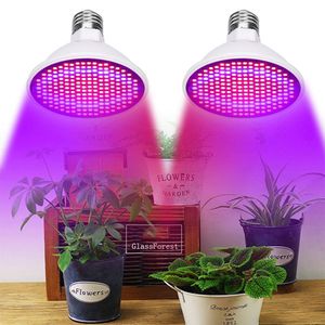 Pflanzenwachstumslicht, SMD 2835 LED-Pflanzenlicht, Gewächshausbirne, AC85–265 V, E27/E26, Wachstumslicht für Obst und Gemüse