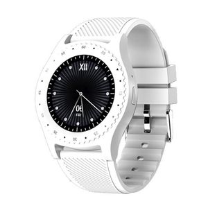 Smart Watch Telefon Call Bluetooth Ekran dotykowy Urządzenia do noszenia Zegarek z kamery SIM Slot Slot Smart Bransoletka do IOS Android