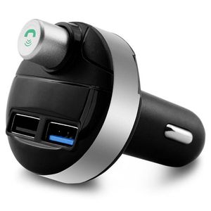 X12 Dual USB Port Wireless Bluetooth Portable 2.1a Travel Car Kit Charger FM Transmitter Adapter för Samsung Mobiltelefon med Retail Box