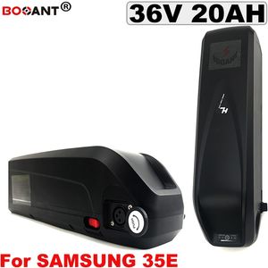 36V 20Ah Электрические батареи велосипеда Lithium для Bafang BBSHD 250W 350W 800W для Samsung 35E 18650 клеток + питания коммутатора с 2А зарядное устройство