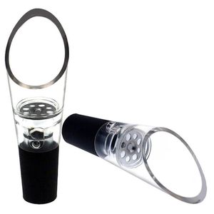 Czerwony wina Aerator Wlać Wylewek Korek Korek Decanter Nuracz napowietrzający Aerator Wina Wlać Spout Korek butelkowy LX8732