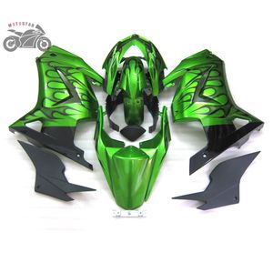 Road Racing Fairings Kit för Kawasaki Ninja 250R ZX250R ZX 250 2008 - 2012 EX250 08-12 Body Repair Fairing Parts