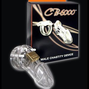 Happygo, Male Chastity Device with 5 Size Penis Ring,Cock Cages,Virginity/Chastity Lock/Belt,Cock Ring,Adult Game,Sex Toy,CB6000