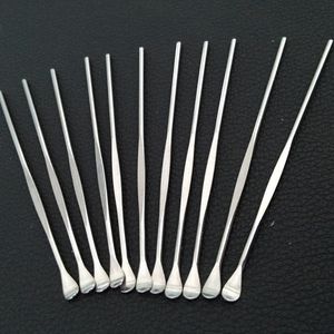 Accessori per cera dabber usa atomizzatore per cera Utensili per pala in metallo Strumento per tampone in acciaio inossidabile Strumento per cera Strumento per erbe secche Il prezzo più basso Strumenti per tamponare Atomizzatore Vax