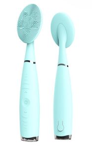Wholesale facial cleansing brush resale online - Facial Cleansing Brushes Face silicone Brush Face Cleaner Device Spa Skin Care Massage Beauty Machine charging