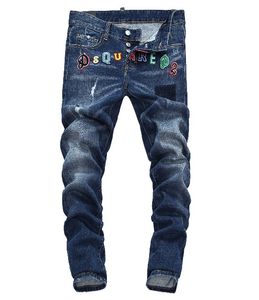 Sommar 2019 Partihandel Mäns Jeans, European Denim Produktion av god kvalitet Herrkläder Välkommen till storlek 28-38: 44-54 016
