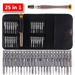 Phone Repair Tool Sets 25 in 1 Precision Torx Screwdriver for iPhone Laptop Cellphone Electronics Hand Tools Set Opening Pry Tool Repair Kit