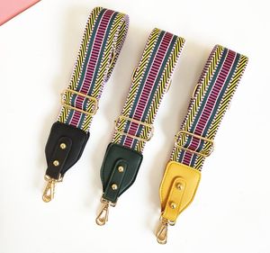 Borse da cintura colorate Accessori regalo per donna Gancio per spalla regolabile arcobaleno Cinghie per borsa Ornamento decorativo per maniglia