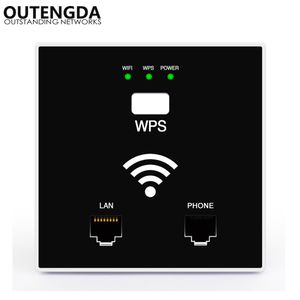 Wall APのワイヤレスAP 300MbpsミニホテルHotel Router Wifiのカバレッジのために自宅で無線アクセスポイントを設定する