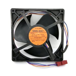 Orijinal NMB 4715JT-D4W-B36 DC12V 0.13A Su Geçirmez 12cm Buzdolabı Soğutma Fanı