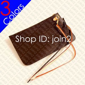 Wholesale zippered wallets resale online - Designer Shopping Bag REMOVABLE ZIPPED POUCH ZIPPERED CLUTCH Women Mini Pochette Accessoires Cle Phone Bag Charm Toiletry Pouch Wallet