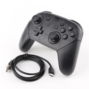 Bluetooth Wireless Remote Controller Pro Gamepad Joypad Joystick für Nintendo Switch Pro Konsole schwarz mit Logo