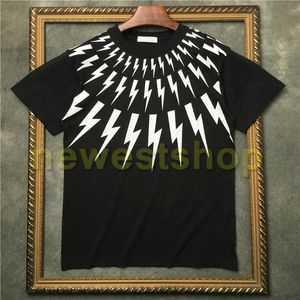 21ss verão homens preto preto geometria impressão tshirts designer de luxo tshirt fashion manga curta t shirt unsex algodão tee tops