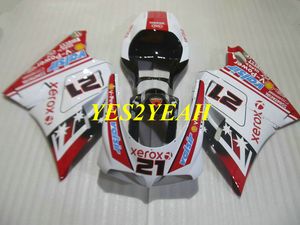 Injektionsfeoking Body Kit för Ducati 748 996 03 04 05 Ducati 916 998 2003 2004 2005 Röda vita Fairings Bodywork + Gifts DD27