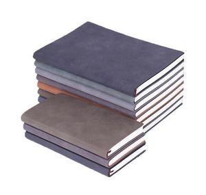 Wholesale sales notebooks resale online - Wholesales Hot sales Sheepskin notebook custom logo business soft leather diary A5 notebook creative stationery