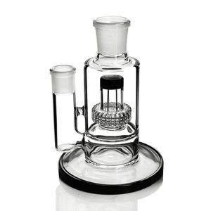 Räucherglas Wasserpfeifen Matrix Perc Wasserpfeifen Rauchpfeife berauschende Gläser Dab Bong Bohrinseln Raucherzubehör mit 18-mm-Banger