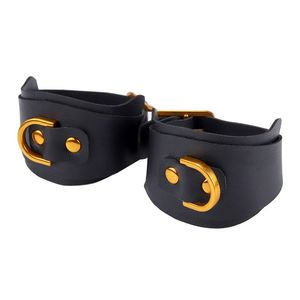 Sexy Ajustável PU Algema O tornozelo Cuff Restrições Bondage Sexo Brinquedo Acessórios Exóticos